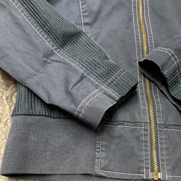 Beautiful vintage Nike long sleeve hoodie zip up jacket with mesh medium women’s - Picture 4 of 13